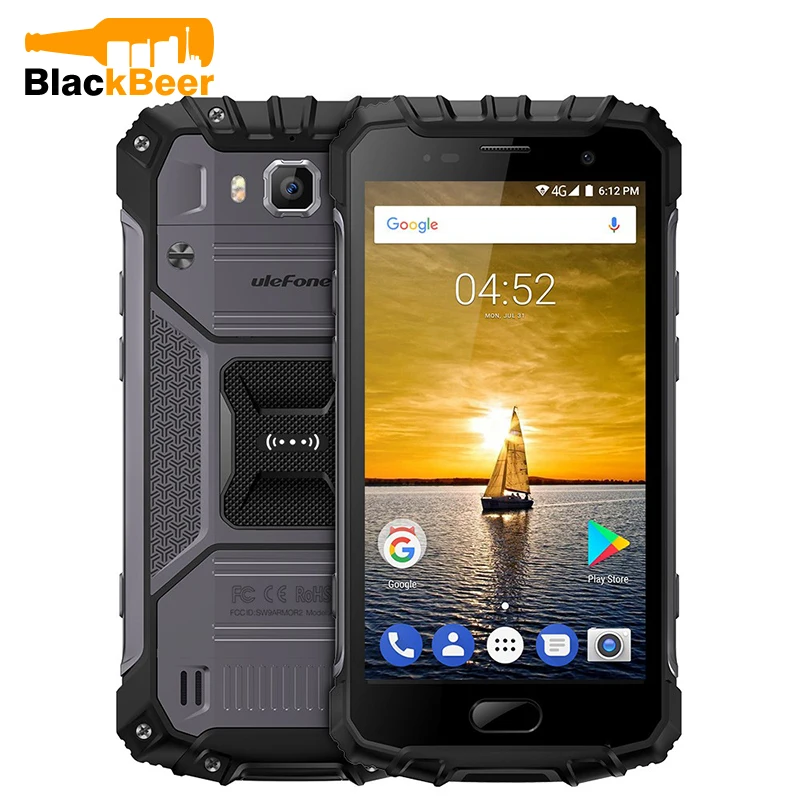 Ulefone Armor 2s Мобильный телефон Глобальная версия LTE 4G IP68 водонепроницаемый смартфон