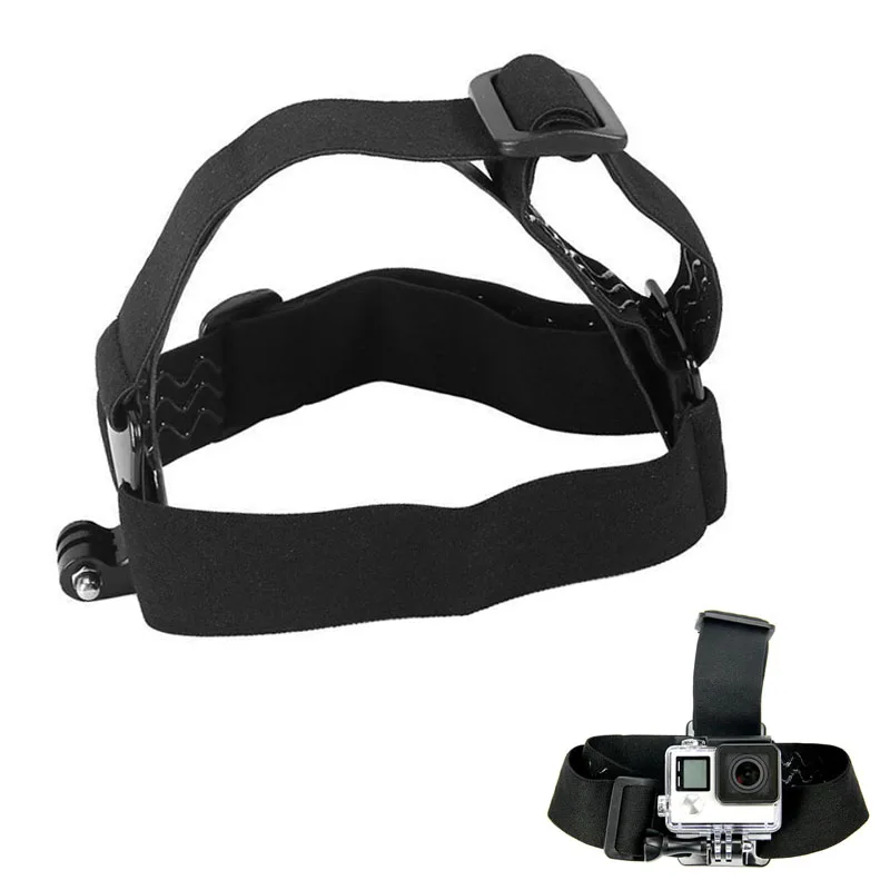 2019 Горячая регулируемая эластичная головка ремень крепление для Gopro Hero 4S/4/3 + 3/2/1