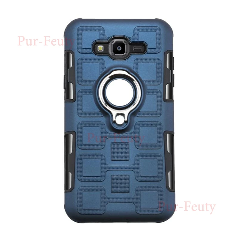 Royal Blue Чехол для samsung Galaxy J7 Neo SM-J701F/DS J701F/DS J7 Nxt J7 Max J7 плюс кольцом-подставкой и изображениями силиконовый ударопрочный твердый чехлы - Цвет: Royal Blue