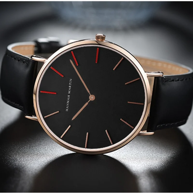 Часы Hannah Martin мужские модные простые с нейлоновым ремешком|hombre|hombre reloj |