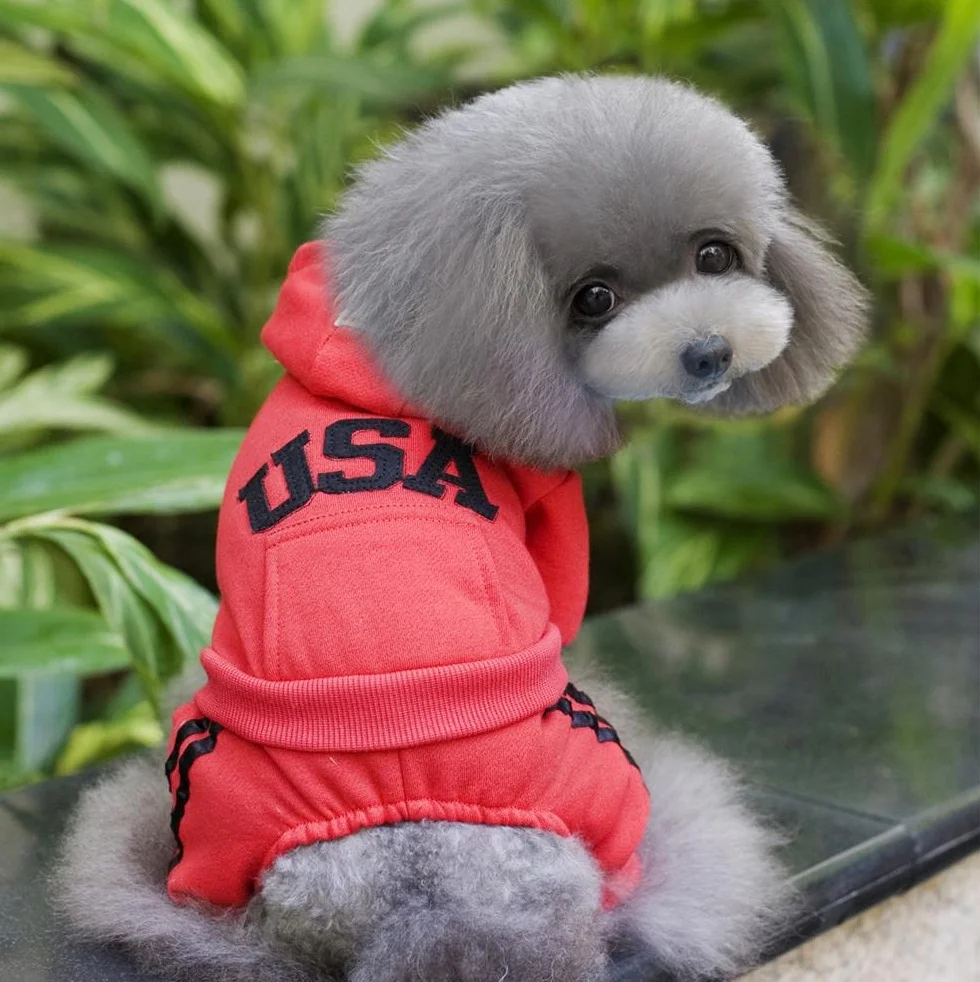 Одежда для домашних животных товары собак новая осенне-зимняя флисовая одежда