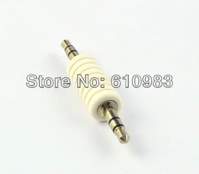 (13 шт./лот) 3 5 мм Аудио двойной Трековый адаптер штекер до Штекер прямой