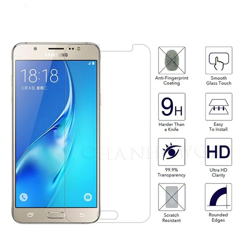 Закаленное стекло 9H для Samsung Galaxy J1 J3 J5 2016 Grand J2 Prime J4 J6 2018 J7 Neo J701 Nxt Core Защитное экрана