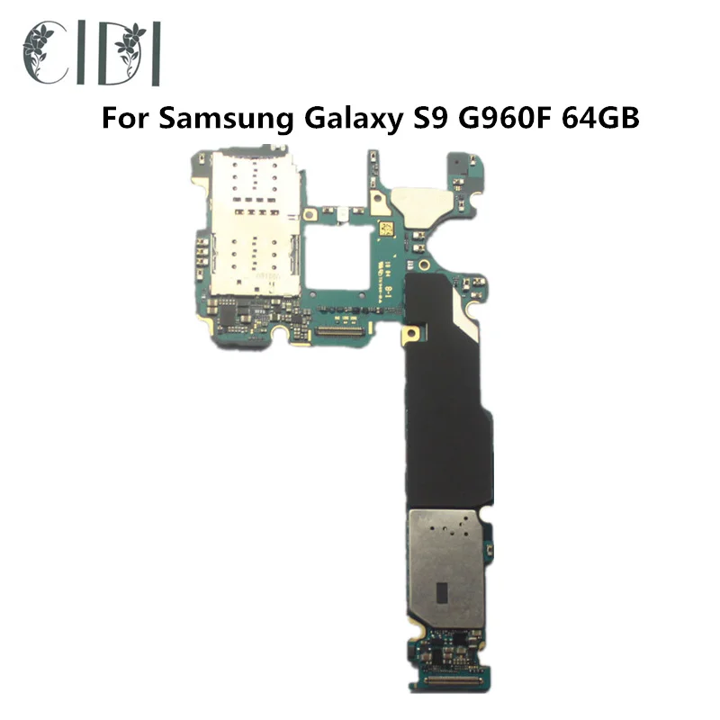 Материнская плата CIDI для Samsung Galaxy S9 G960F 64 ГБ разблокированная материнская с