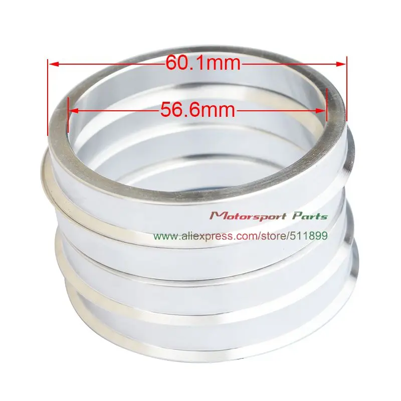 

Aluminum Hub Centric ID 56.6mm OD 60.1mm 67.1mm 73.1mm Car Wheel Hub Spigot Rings