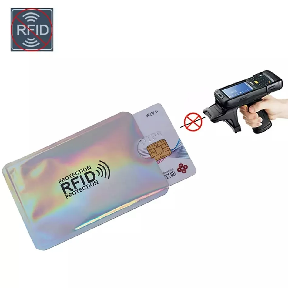 Держатель анти RFID визитки Унисекс Чехол для кредитной карты Защита держателя ID