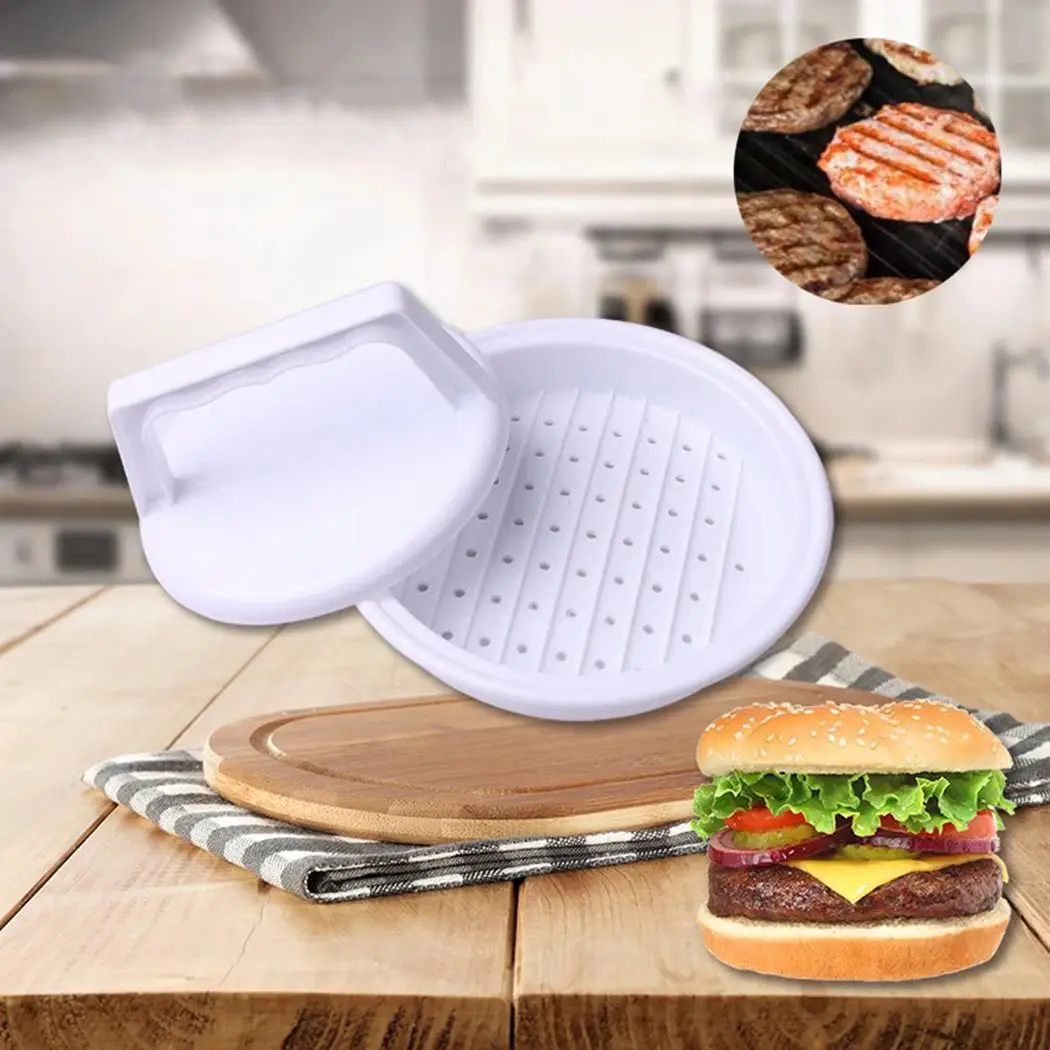Белое мясо Кухня пирог Нажатие DIY Гамбургер Форма для гамбургера Средство - Фото №1