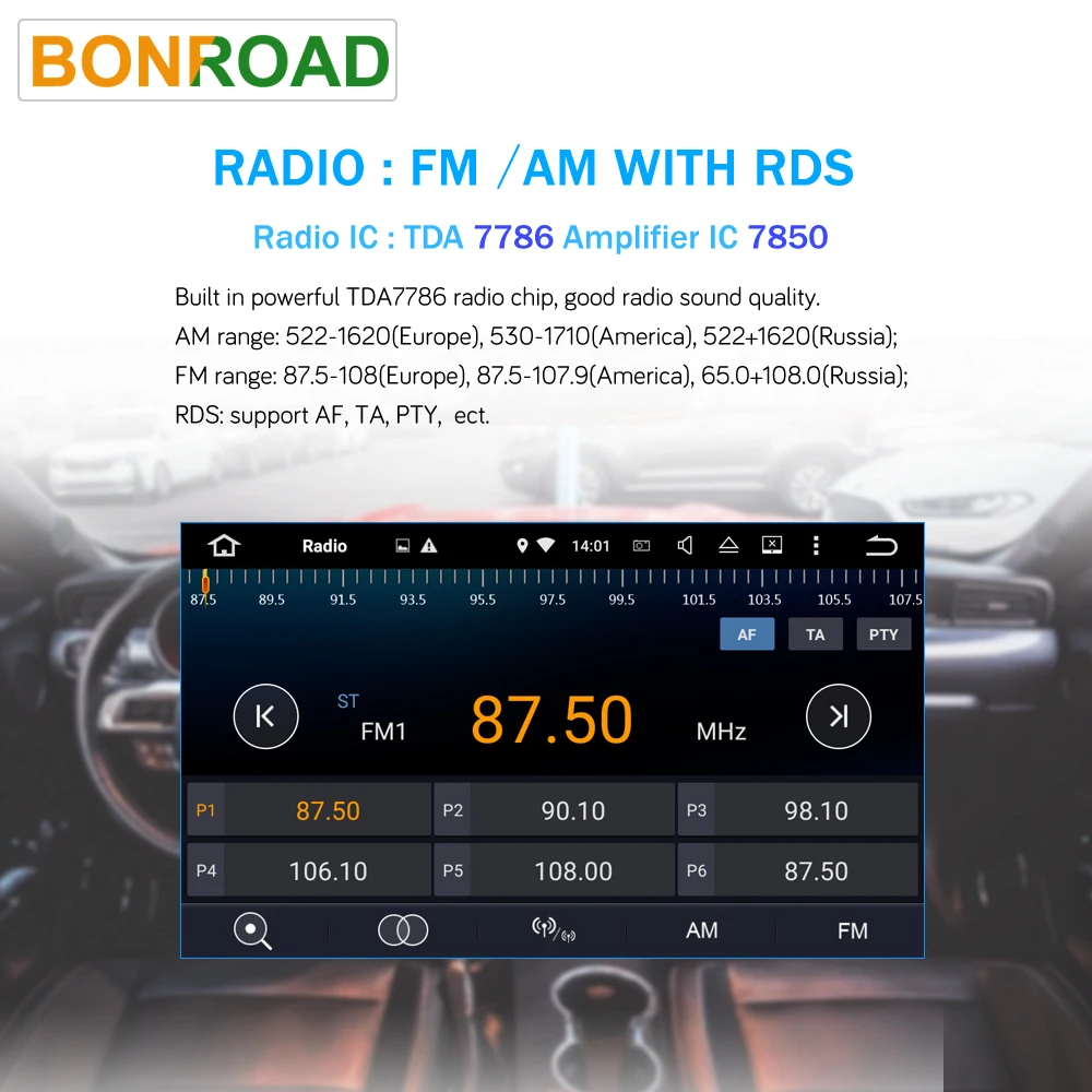 2 Din Android 7.1.2 автомобильный dvd плеер для FORD/FOCUS 2/MONDEO/S MAX/CONNECT 2008 2009 2010 2011 головное