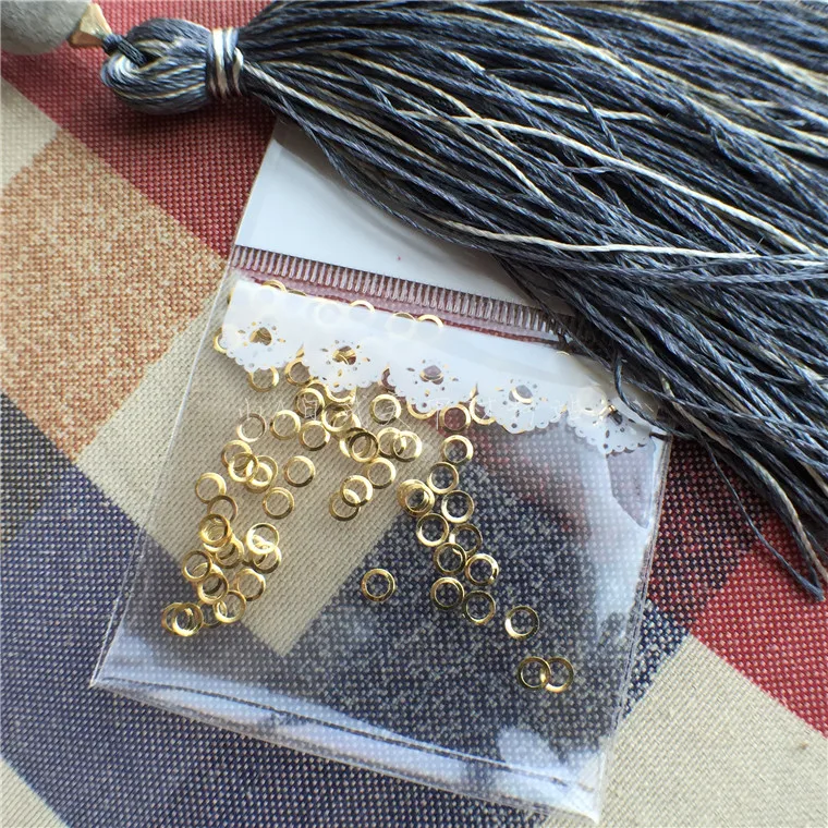 Бесплатная доставка 250 шт Панк мини заклепки сплав ногтей амулеты Золотой