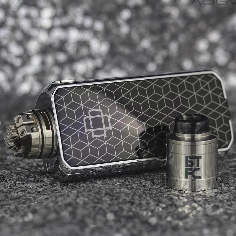 Augvape BTFC RDA атомайзер 25 мм диаметр 33 высота сверху снизу воздушный поток аромат