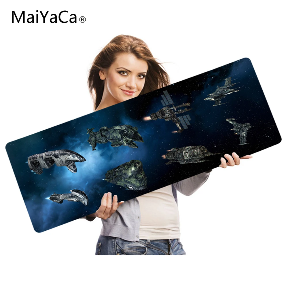 MaiYaCa лучшая игра на заказ коврик для мыши с желтым светильник бым стилем