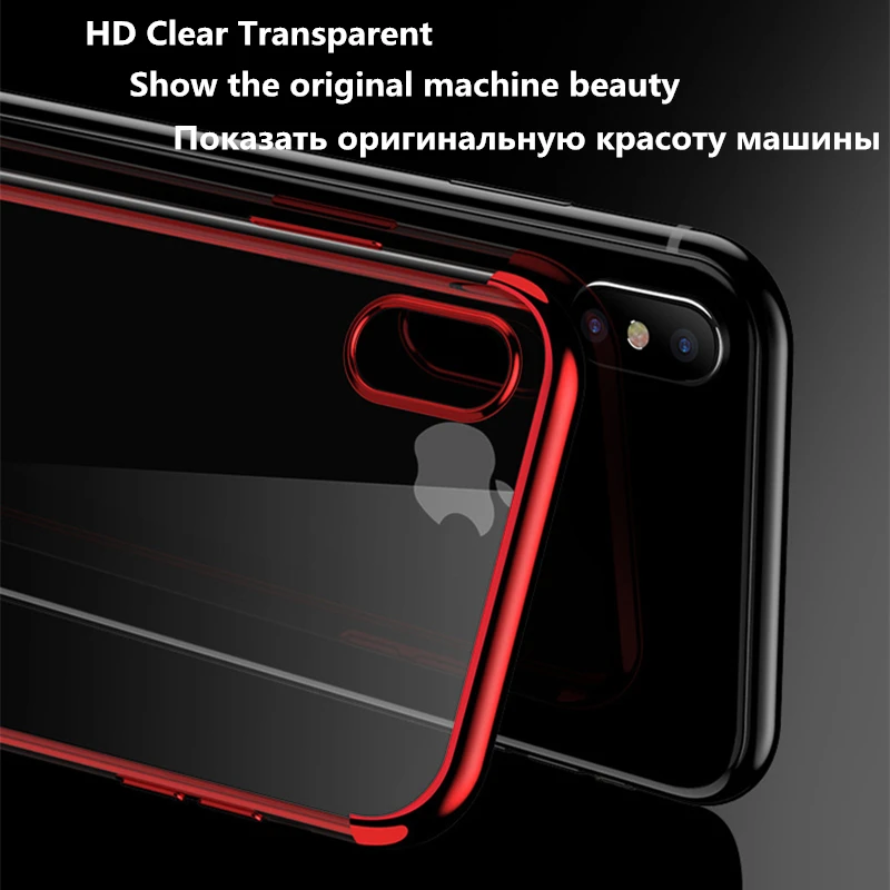 SYCASE покрытие Мягкий ТПУ чехол для huawei Honor 8X ультра тонкий прозрачный блестящий |