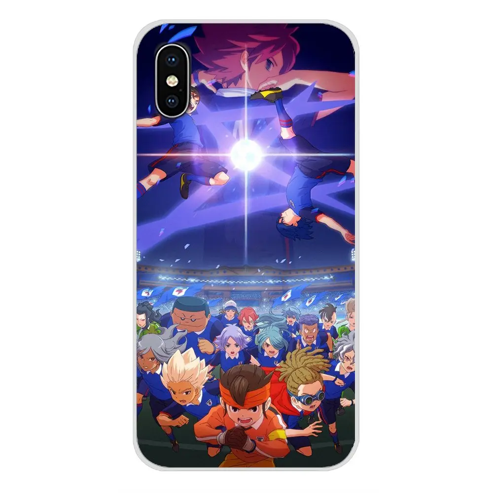 Аксессуары чехлы для телефонов Apple iPhone X XR XS MAX 4 4S 5 5S 5C SE 6 6S 7 8 Plus ipod touch Anime Inazuma Eleven