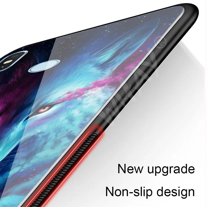 Чехол из закаленного стекла для Xiaomi Redmi Note 5 Pro 4X роскошный силиконовый чехол Xiomi Mi
