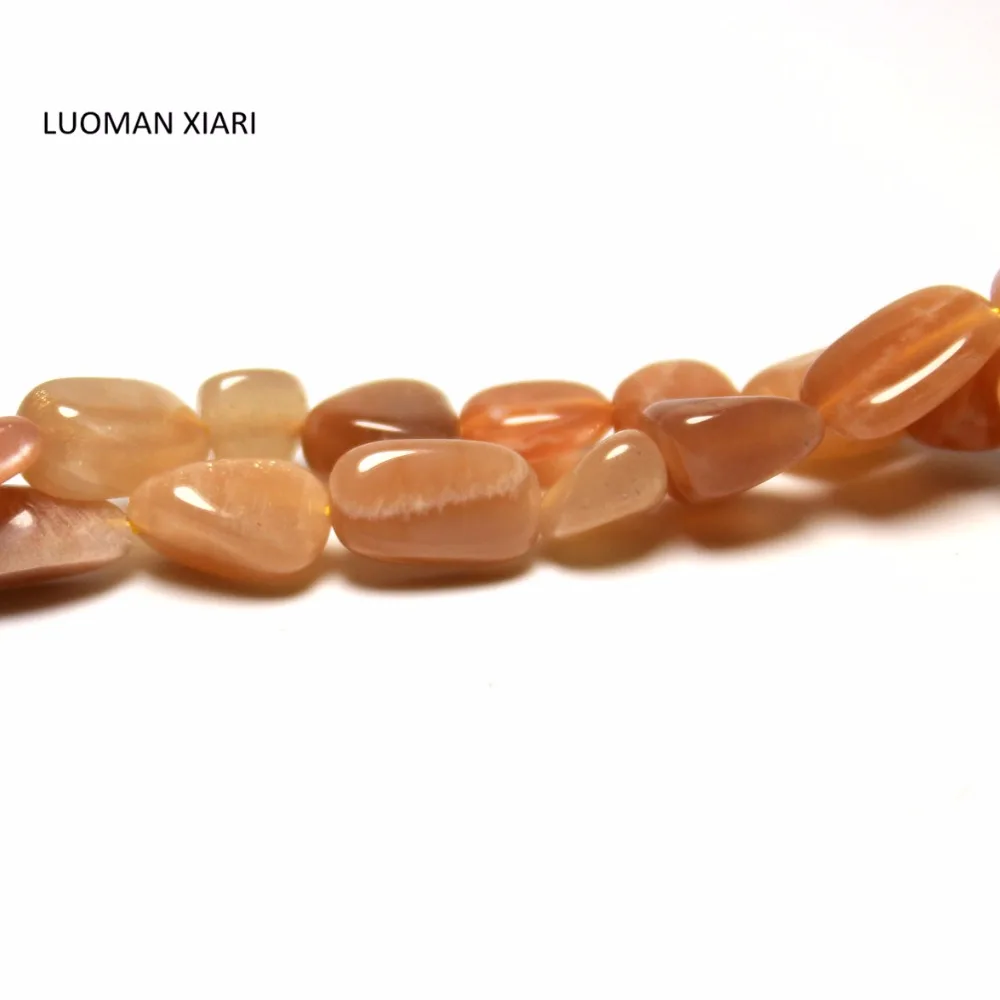 Бусины Из Натурального оранжевого камня 7 11 мм|beads for jewelry making|bead wholesalewholesale beads |