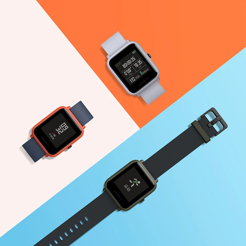 Xiaomi Huami Amazfit Смарт часы молодежное издание фитнес трекер для измерения сердечного