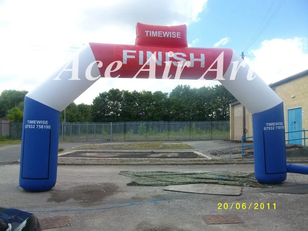 Надувная Спортивная арка на заказ для запуска финишной линии гоночных