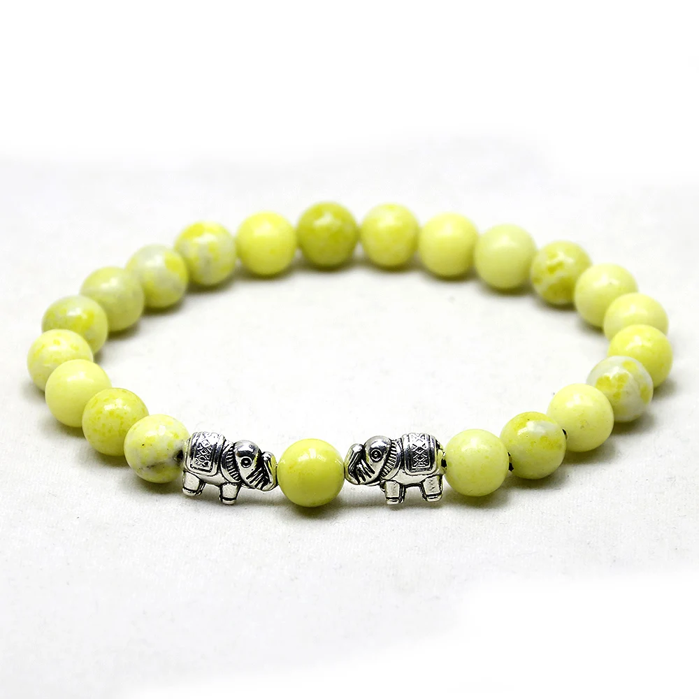 Браслет из лавового оникса браслет со слоном тигровым глазом и камнем тянущийся