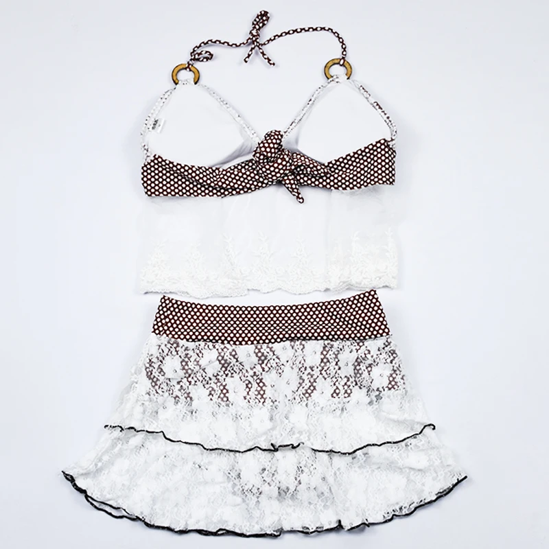 Дешевые Холтер Плавание костюм бикини Для женщин повязки Сексуальная Push Up Носите