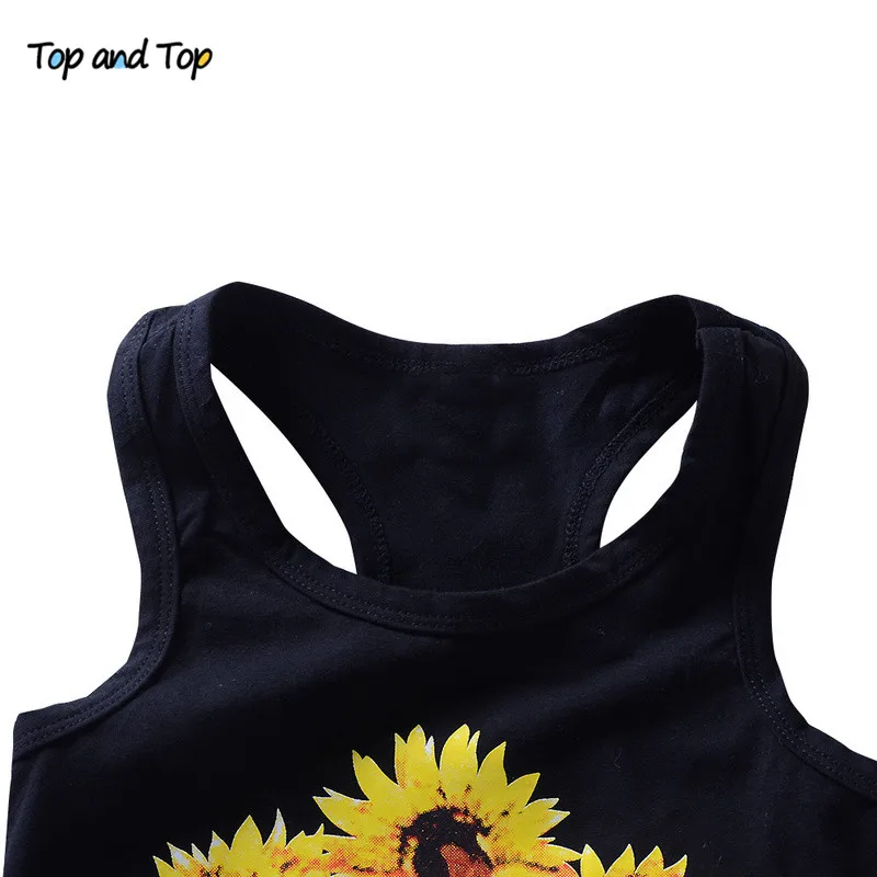 Топ и топ коллекция 2018 года летняя детская одежда для девочек футболка без