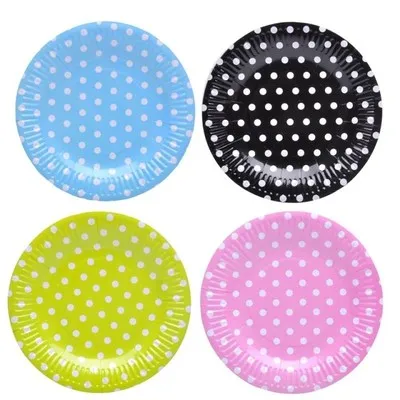 Горячая Распродажа одноразовая посуда многоцветные круглые бумажные стаканчики