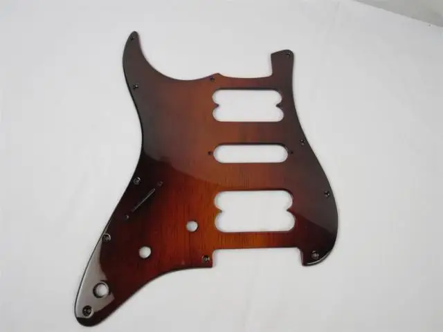 

1 шт. левая твердая деревянная струна Aoki для гитары HSH Pickguard #1915