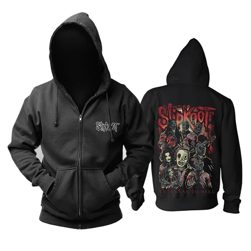 Bloodhoof Slipknot тяжелый металл милый, симпатичный тонкая и мягкая одежда с капюшоном азиатские Размеры - Цвет: style3