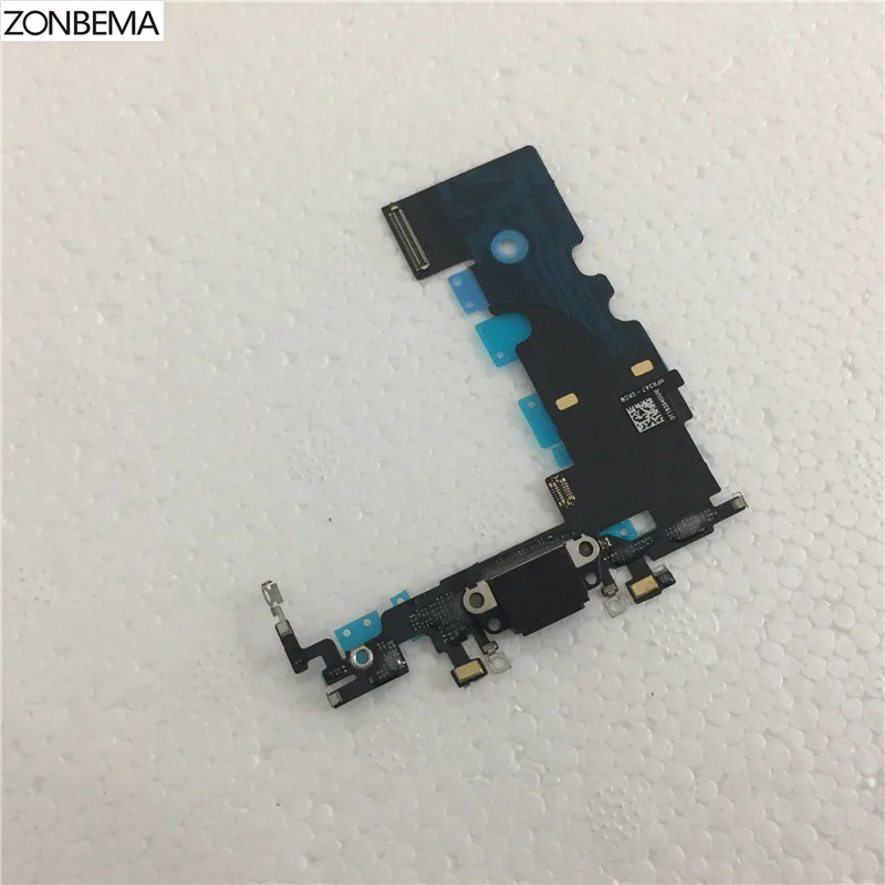 ZONBEMA 100 шт. Новинка для iPhone X 8 8 Plus 4," 5,5" аудио разъем для наушников зарядное устройство зарядный порт док-станция USB разъем гибкий кабель