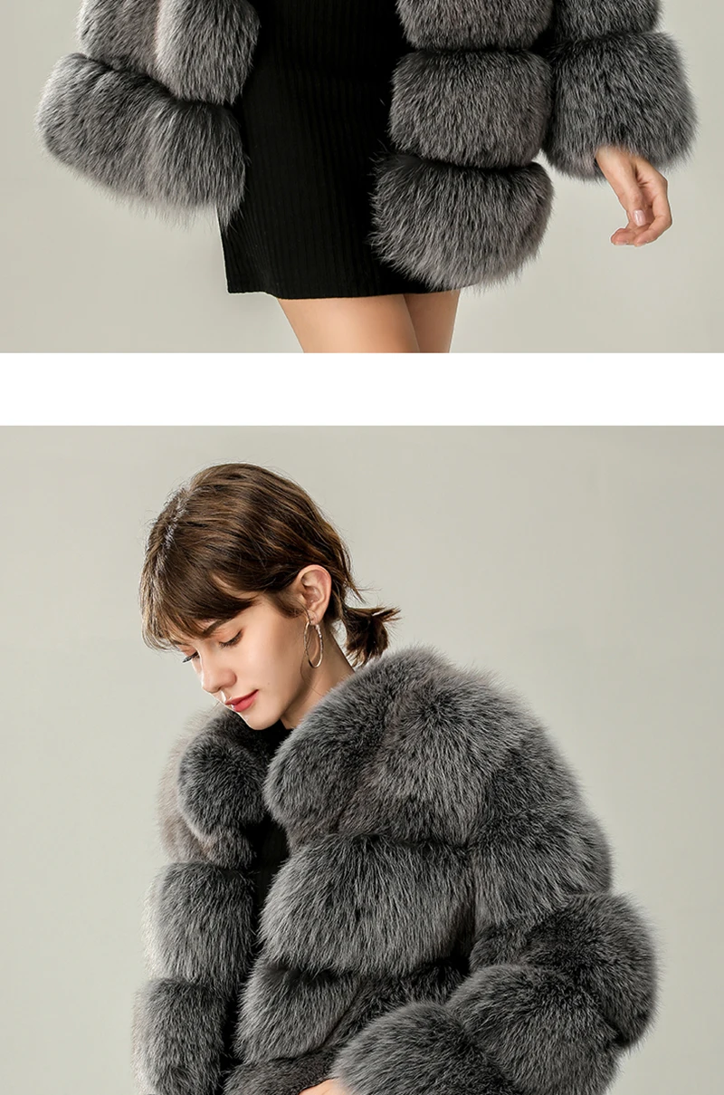 UPPIN шуба меховые пальто классический Silver Fox искусственного меха Пальто Длинные зимние плотные теплые Для женщин куртка элегантный стенд воротник с длинными рукавами Повседневная куртка пальто дубленка женская