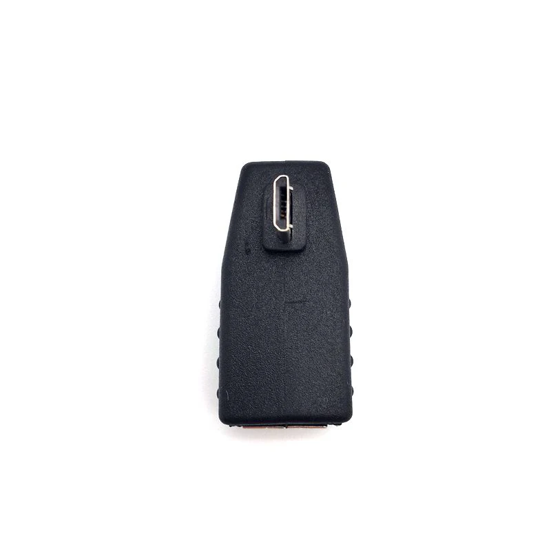 1 шт. автомобильный адаптер Micro USB папа к гнездовой поворот влево конвертер MP3 OTG HOST
