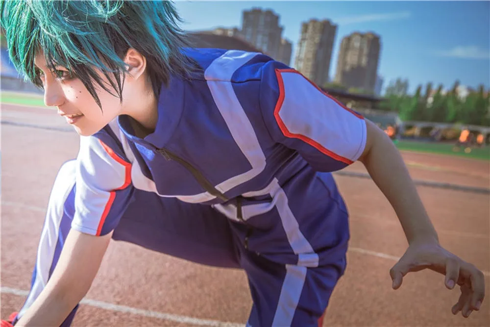 VEVEFHUANG Boku no Hero Academy My Hero Academy OCHACO URARAKA мидория изуку Bakugou Midoriya Iida спортивная форма для школьников Косплей