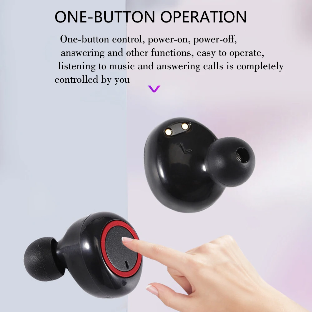 DT 2 беспроводные наушники Bluetooth гарнитура 5 0 TWS спортивные игровая Гарнитура 3D