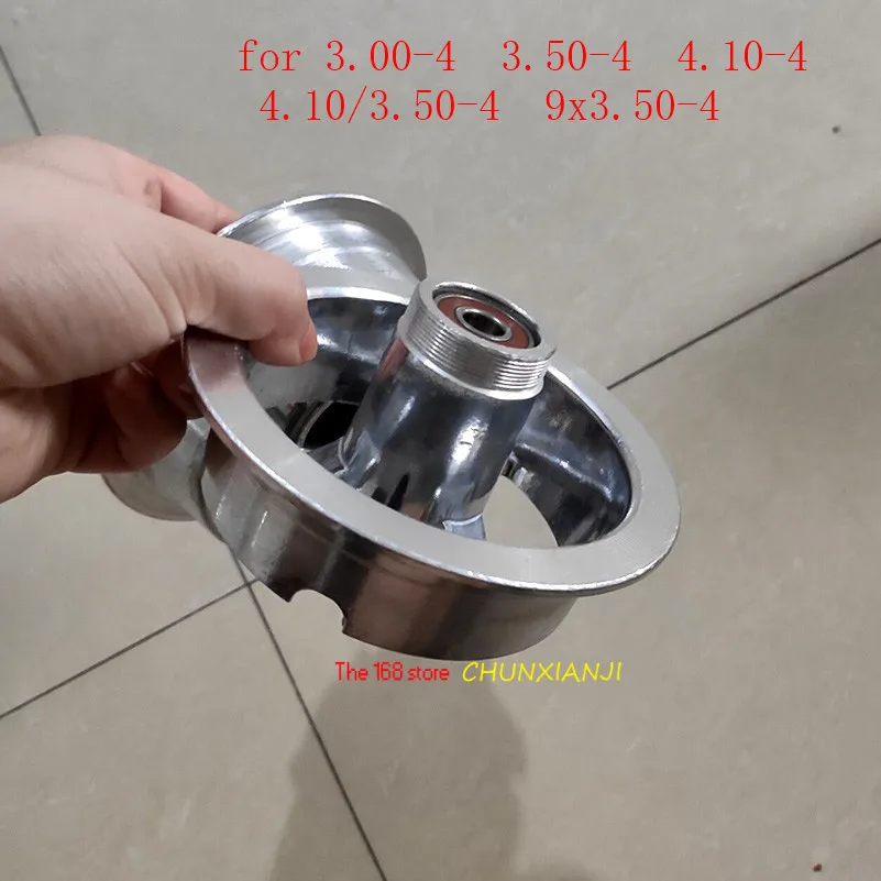4 дюйма колеса для скутера алюминиевая Ступица 3 50-4 00-4 10-4 10/3 9x3.50-4 покрышка