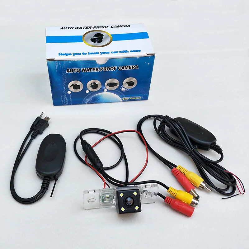 Для Volkswagen VW CC/Passat CC 2007 ~ 2012/RCA AUX беспроводной/HD широкоугольный объектив/CCD ночное