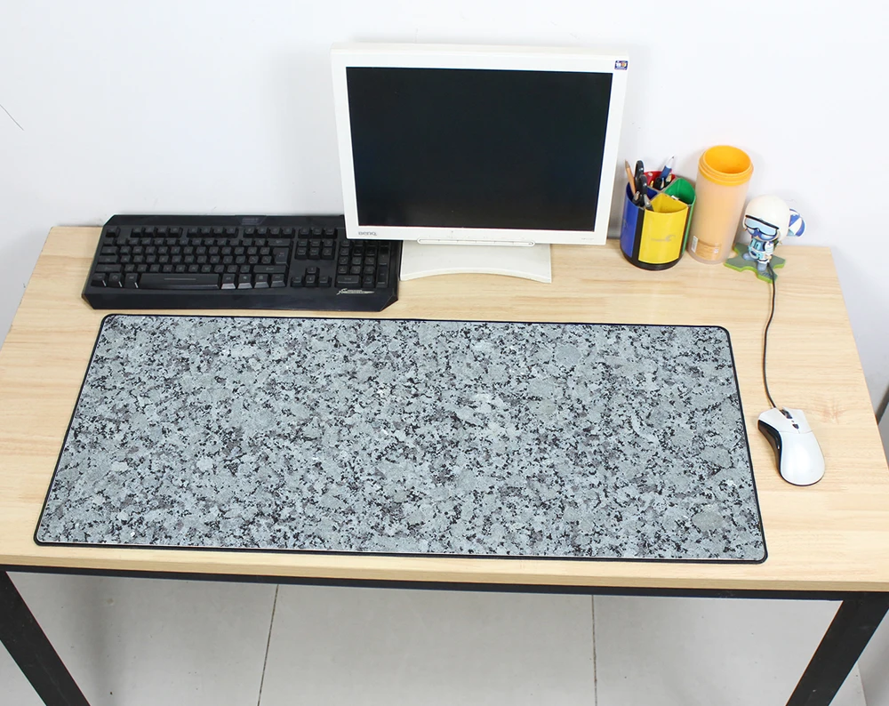 Коврик для мыши мраморного цвета 900x400x3 мм коврик notbook крутой новый аниме игровой