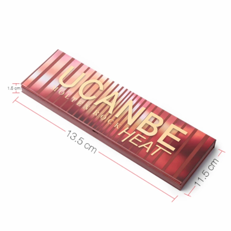 UCANBE Популярный бренд продажа расплавленный рок тепла Eye Shadow макияжа Палетка