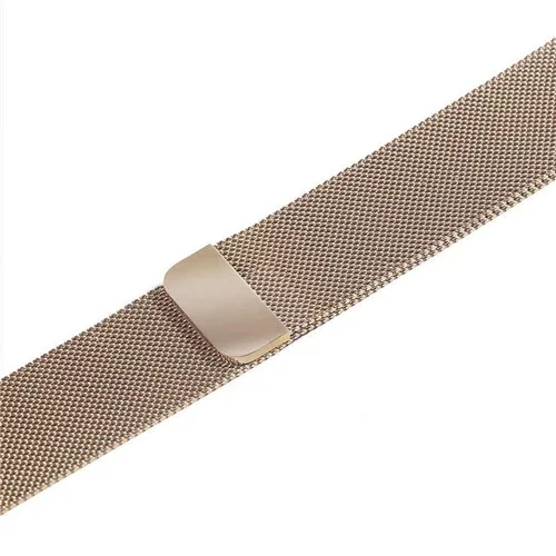 only strap-vintage Milanese Loop замена группы металлический защитный чехол для Apple Watch серии группа 4 40 мм 44 мм iWatch ремешок серии 3/2/1 38 мм 42 мм - Цвет ремешка: only strap-vintage