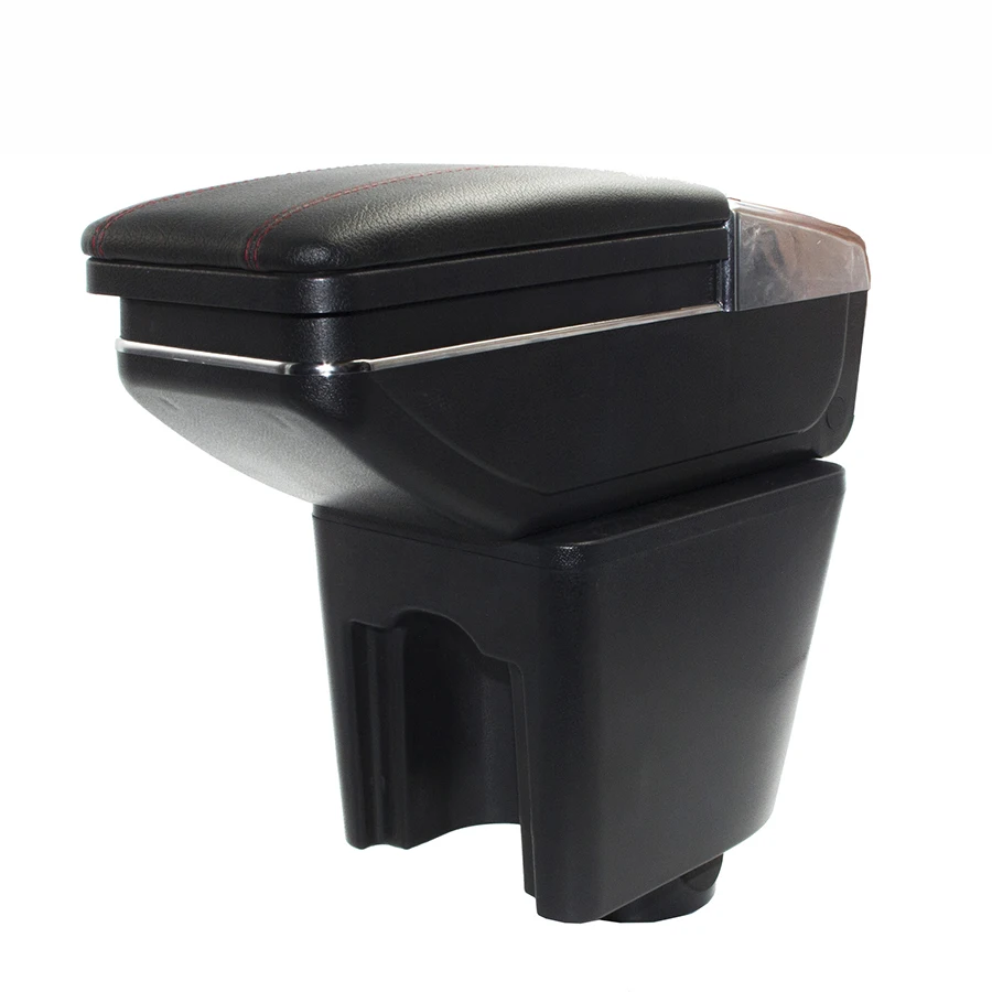 

lsrtw2017 Car Armrest Central Storage Box For Daewoo Kalos Holden Barina Pontiac G3 wave 2005 2006 2007 2008 2009 2010 2011