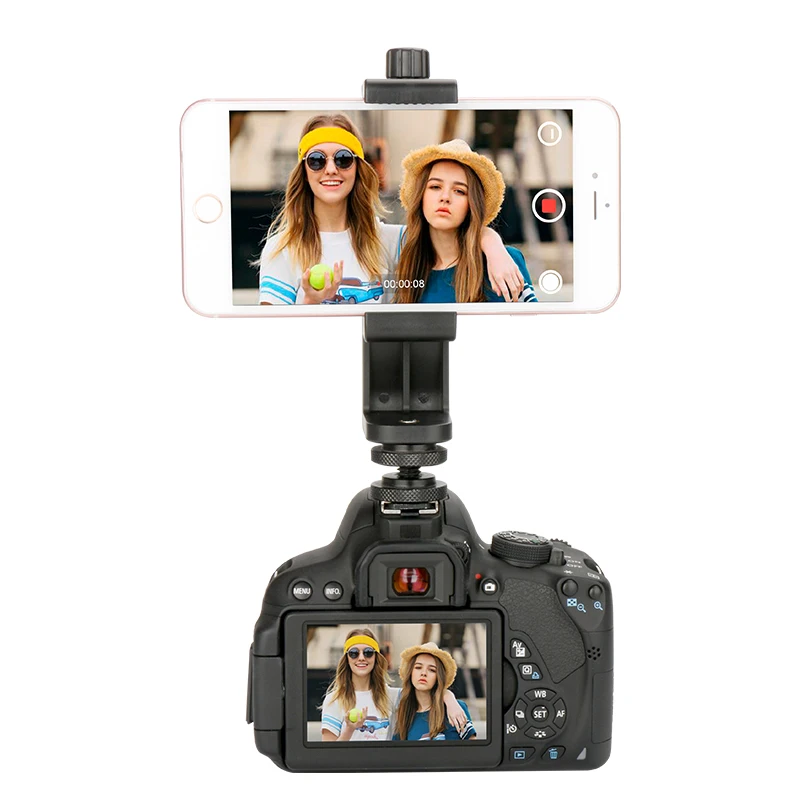 Ulanzi DSLR Горячий башмак флэш камера смартфон Запись в реальном времени крепление w