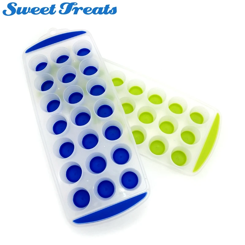 Силиконовый поднос для льда Sweettreats Premium Easy Pop No Twist 21 кубик льда|cube tray|cube cubeice making trays