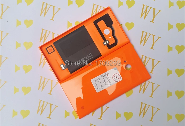 Оригинальный новый корпус для Nokia lumia 735 с беспроводной зарядкой крышка батареи