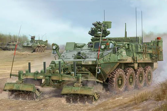 Trumpeter 01574 1/35 M1132 инженерный отряд автомобиля со скоростным роликом/SOB|vehicle event data