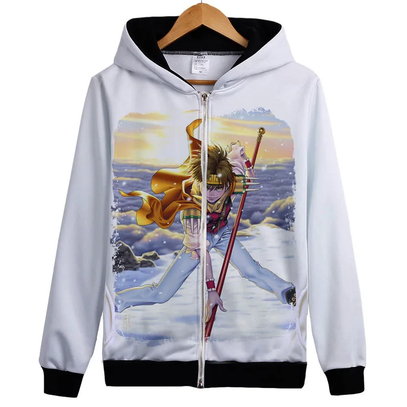 Классическая Толстовка Genjo Sanzo Son Goku с капюшоном аниме саиуки перезагрузка