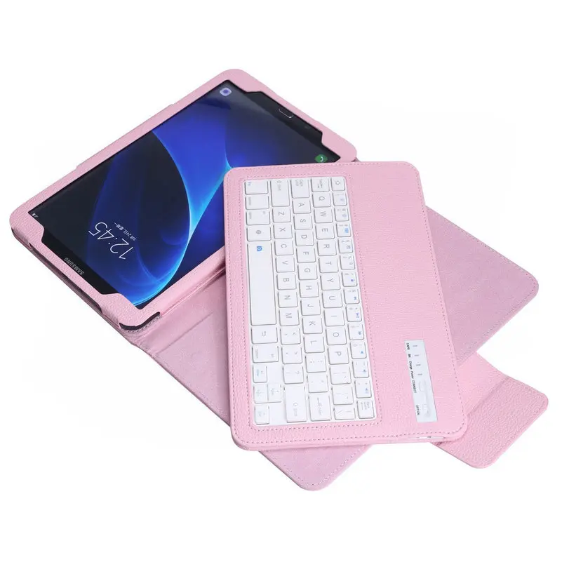 Чехол для планшета Samsung Galaxy Tab A 10 1 дюйма с клавиатурой и подставкой на английском