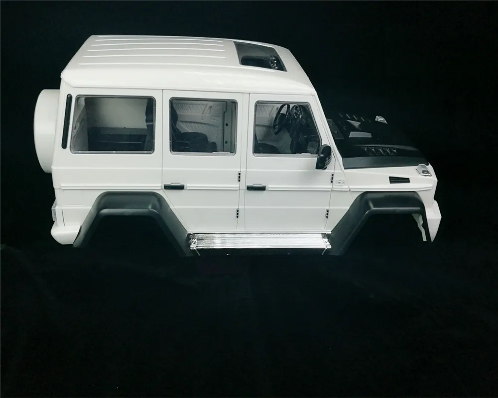 Новинка 1/10 колесная база 313 мм гусеничный автомобиль Rock RC Жесткий Пластиковый