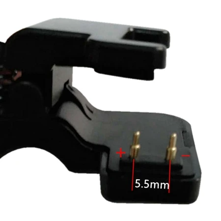 5.5mm Зарядное устройство для смарт-часов TW64 TW68 Универсальное зарядное устройство USB кабель для зарядки 2 pin 4 мм 5,5 мм 3 pin 6 мм зажим умный браслет зарядное устройство провод - Цвет: 5.5mm