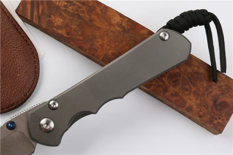 Складной нож Lange Sebenza Inkosi 25 CPM S35vn с титановой ручкой карманный кухонный для овощей