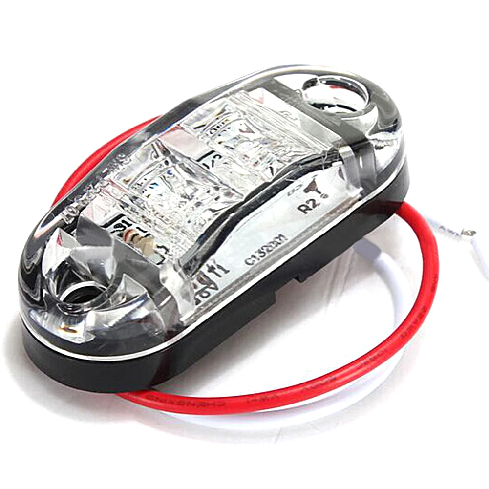 Новый 10 шт. Янтарь Боковой габаритный фонарь светодиодный автомобиля грузовик