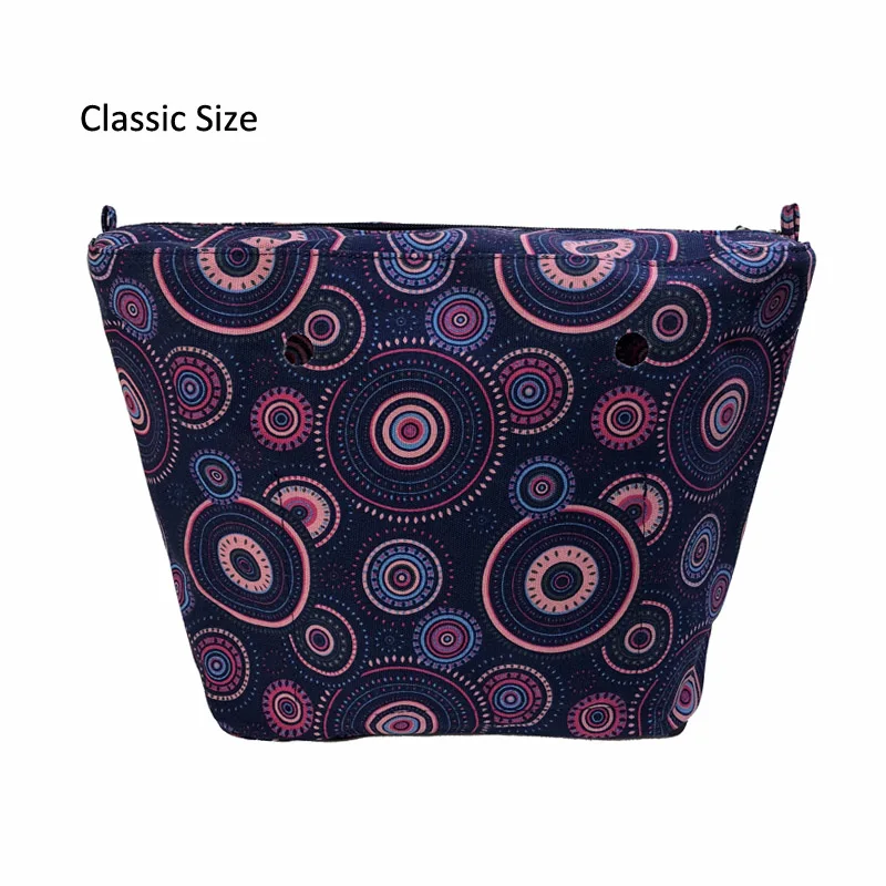 Новая парусиновая внутренняя подкладка карман на молнии для obag o сумка мини