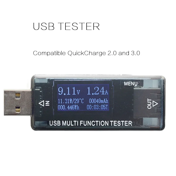 Cirmech USB Зарядное устройство Тестер ток Напряжение 4 v-30 v сотовый телефон Портативный ток Напряжение Зарядное устройство Ёмкость детектор метр тестер